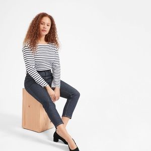 The High-Rise Skinny Jean Ankle Dark Indigo